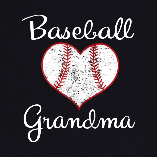 Vintage Baseball Grandma by Chicu